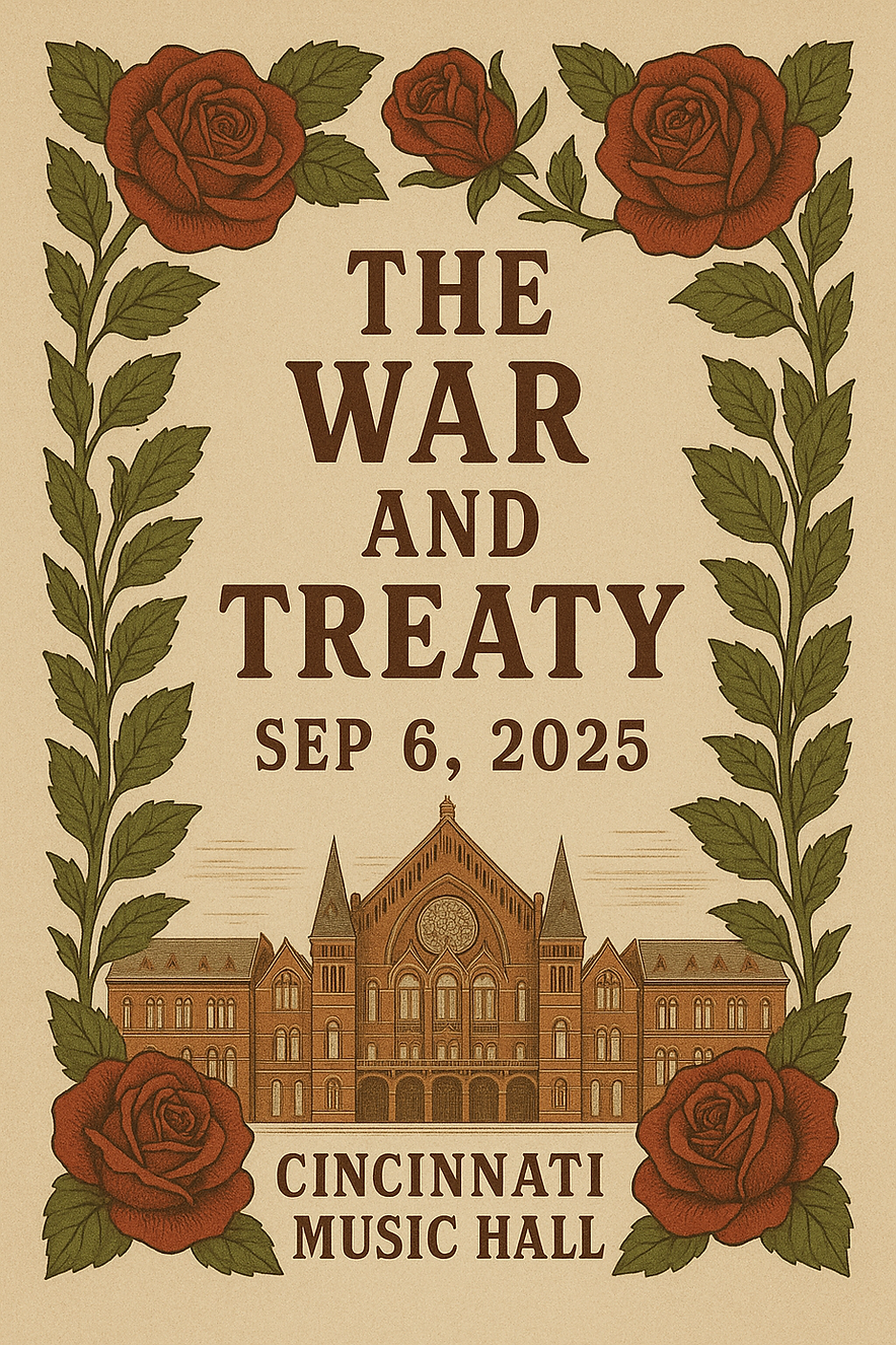 Limited Edition Personalized Signed Cincinnati Poster