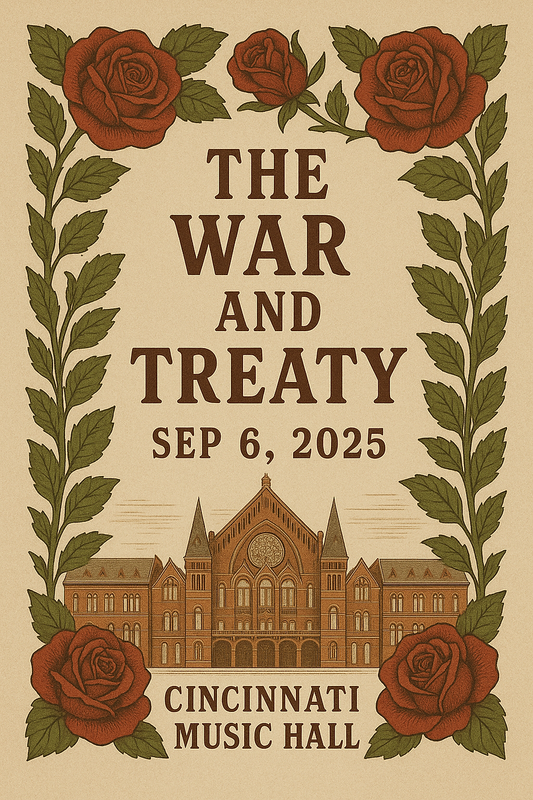 Limited Edition Personalized Signed Cincinnati Poster